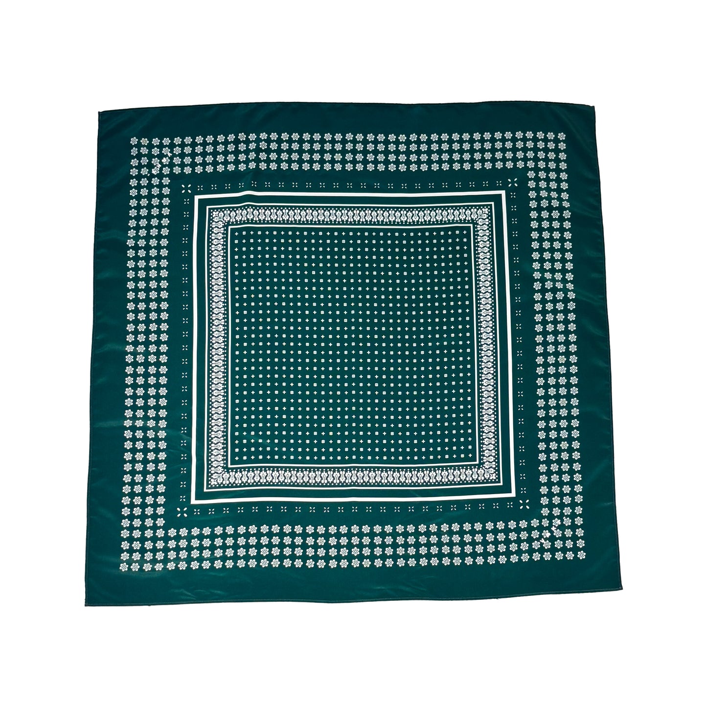 Bandana / GREEN 96cm✖️96cm