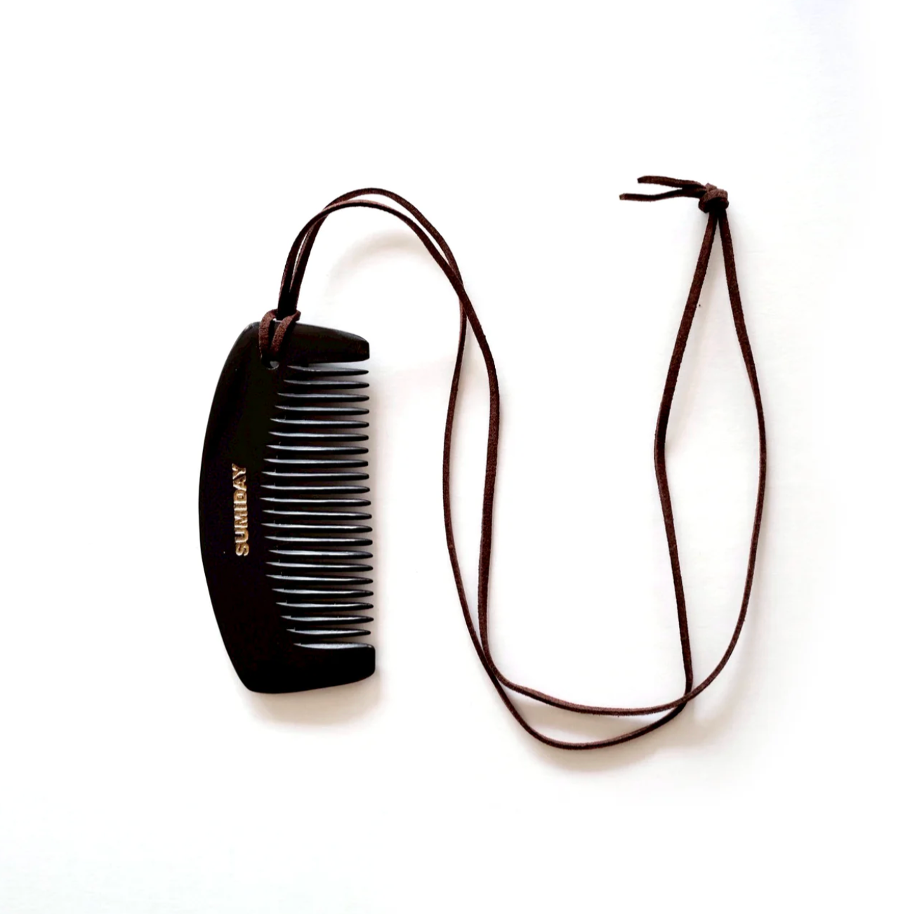 SUMIDAY HAIR COMB WITH STRAP/ BLACK – VAKT.