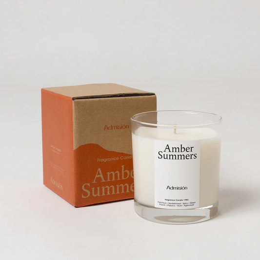 Admisión Fragrance Candle Amber summers