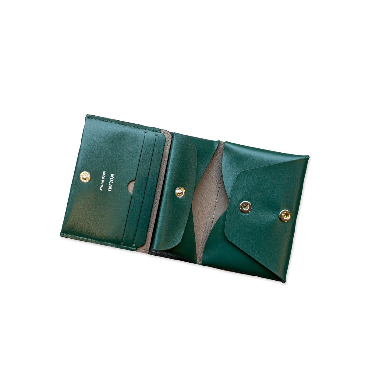 Exclusive Bifold Compact Wallet smooth / NAVY