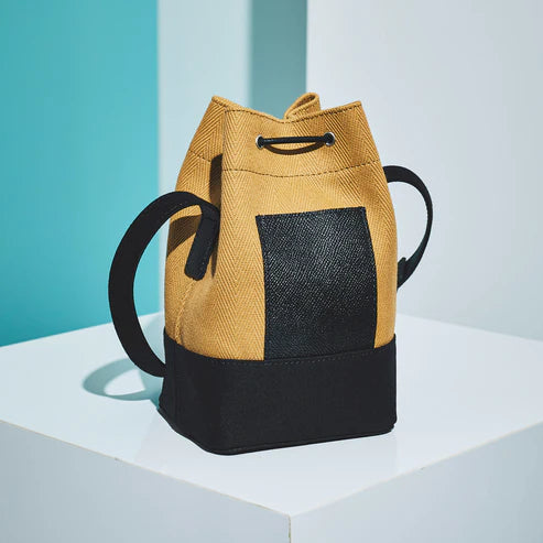 ETELA Mini string bag - Mustard
