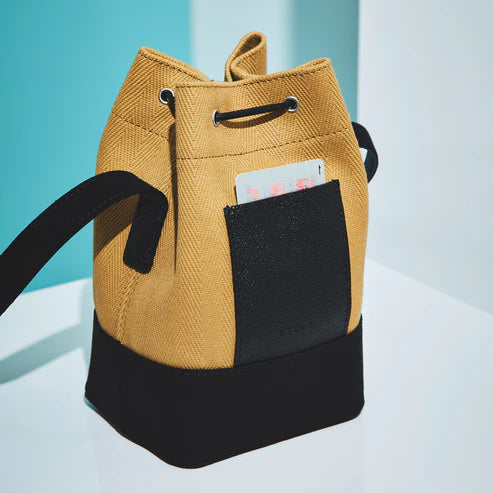 ETELA Mini string bag - Mustard