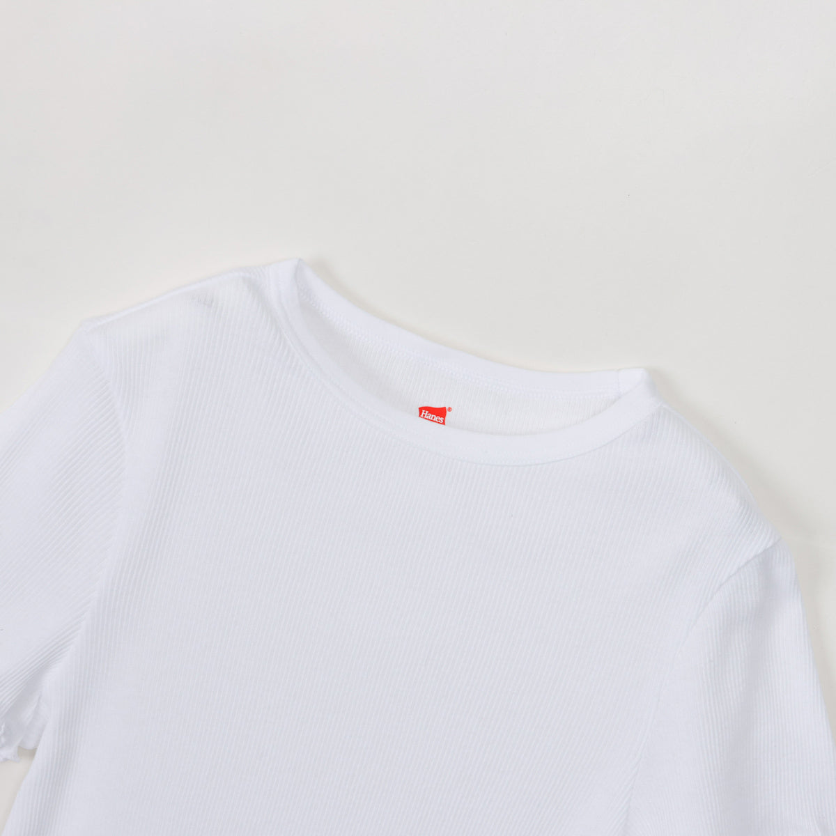 Hanes originalsクロップTシャツ by THE DODO JEAN / WHITE