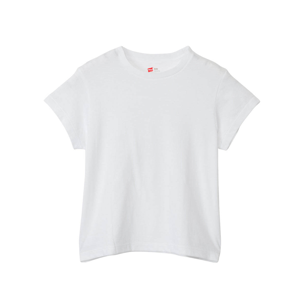 2P クルーネックショートスリーブ・ロングスリーブTシャツby THE DODO JEAN / WHITE