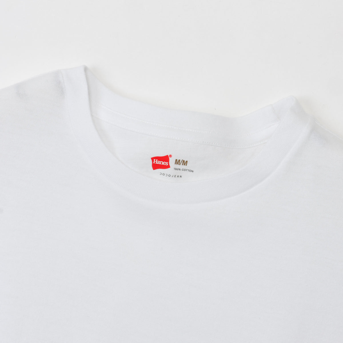 2P クルーネックショートスリーブ・ロングスリーブTシャツby THE DODO JEAN / WHITE
