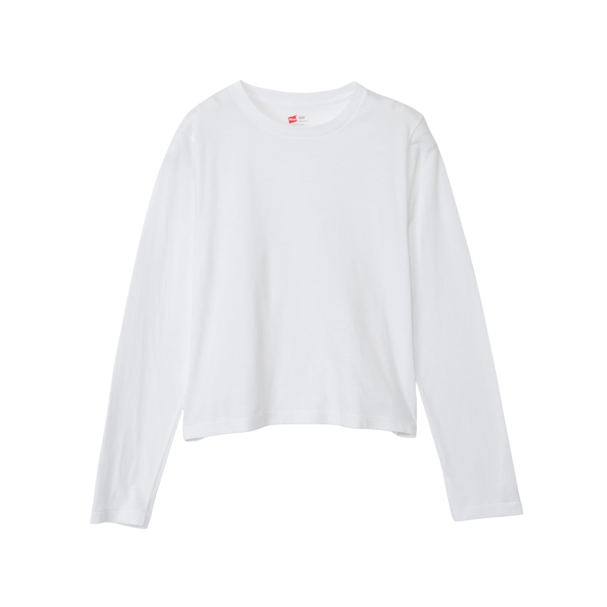 2P クルーネックショートスリーブ・ロングスリーブTシャツby THE DODO JEAN / WHITE