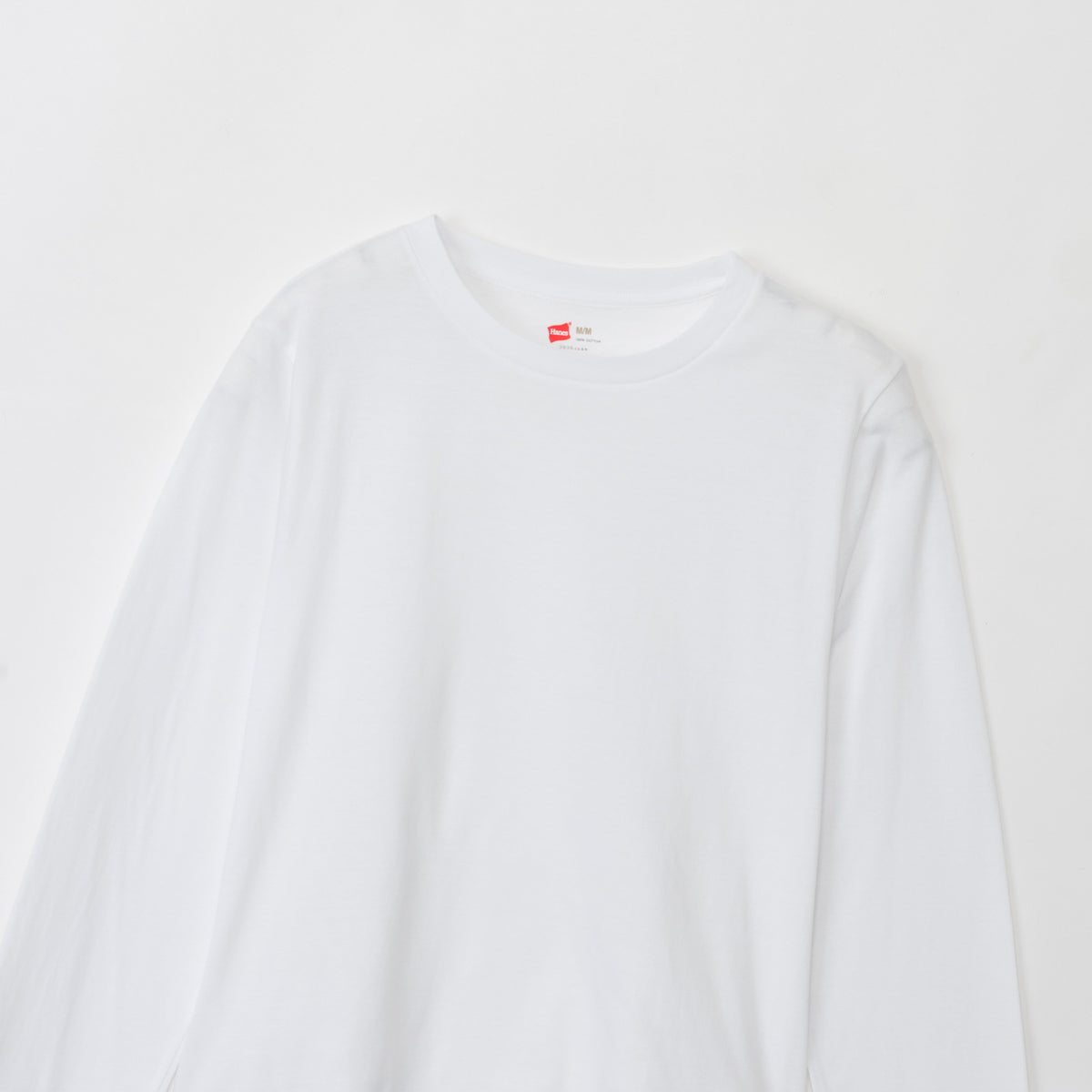2P クルーネックショートスリーブ・ロングスリーブTシャツby THE DODO JEAN / WHITE