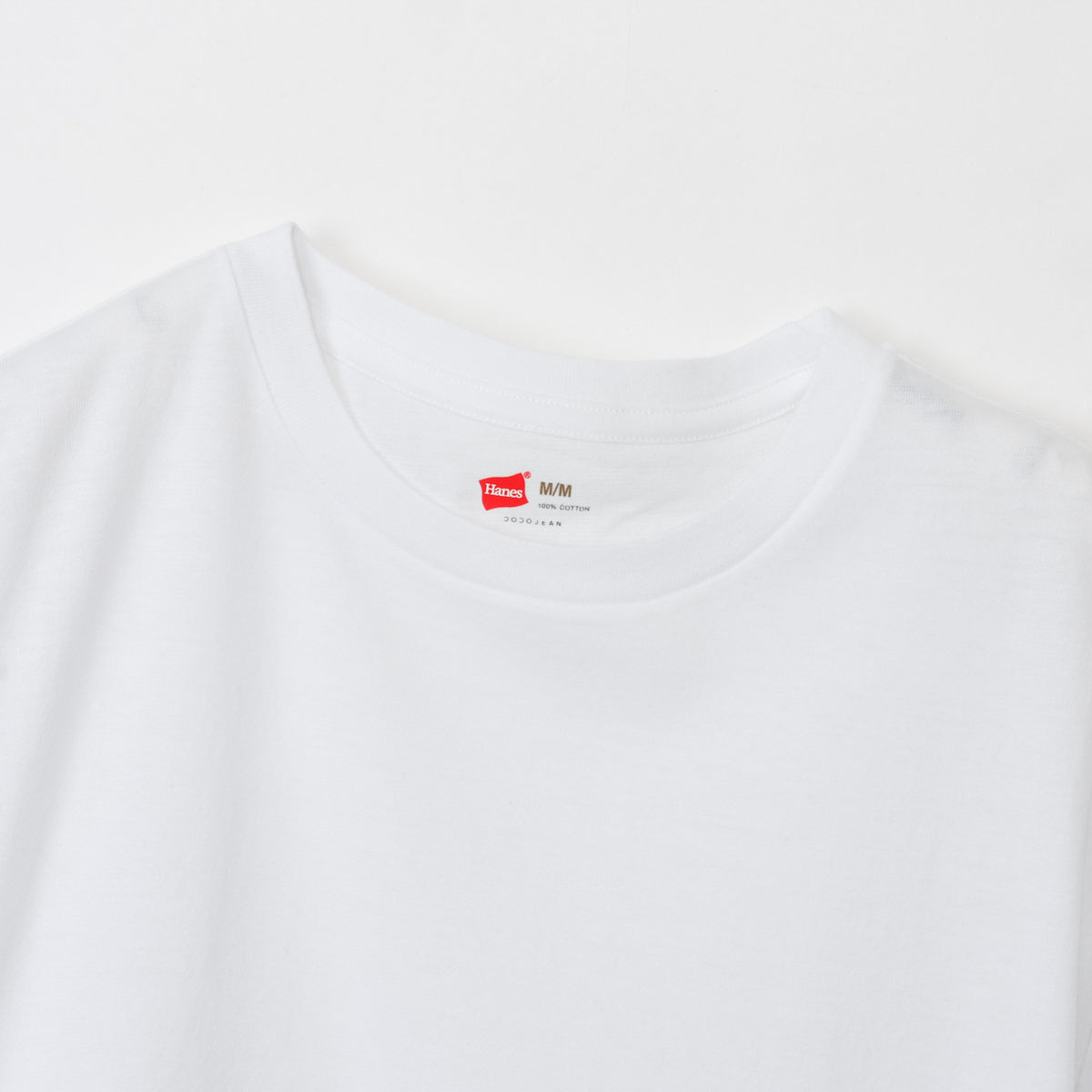 2P クルーネックショートスリーブ・ロングスリーブTシャツby THE DODO JEAN / WHITE