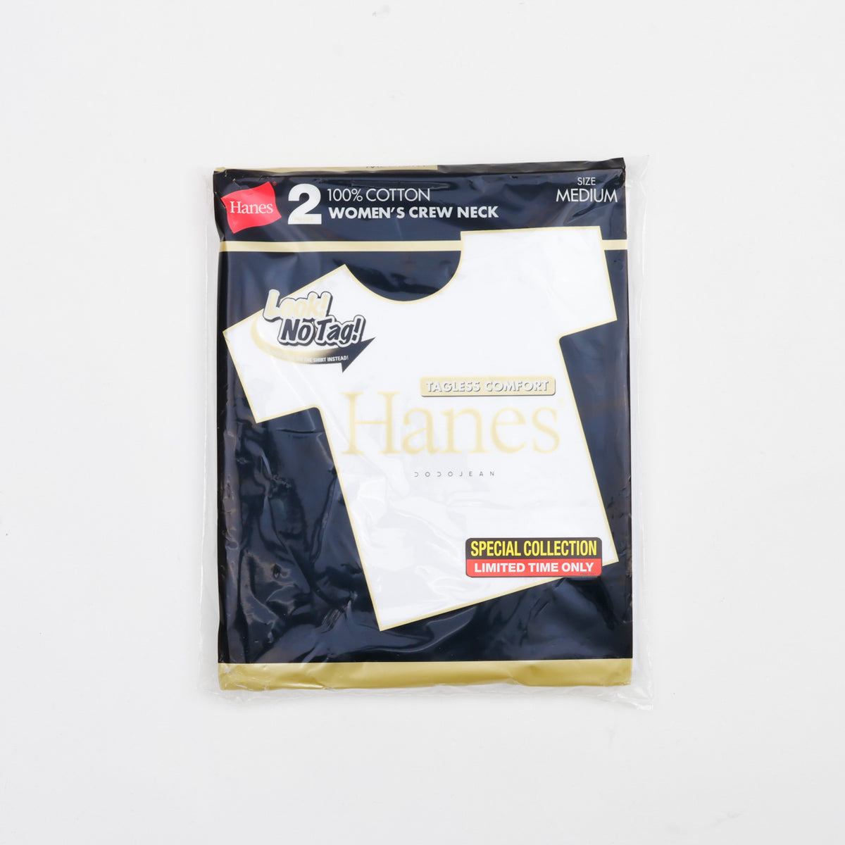 2P クルーネックショートスリーブ・ロングスリーブTシャツby THE DODO JEAN / WHITE
