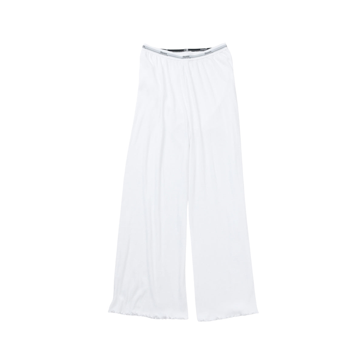 Hanes originalsロングワイドパンツ by THE DODO JEAN / WHITE
