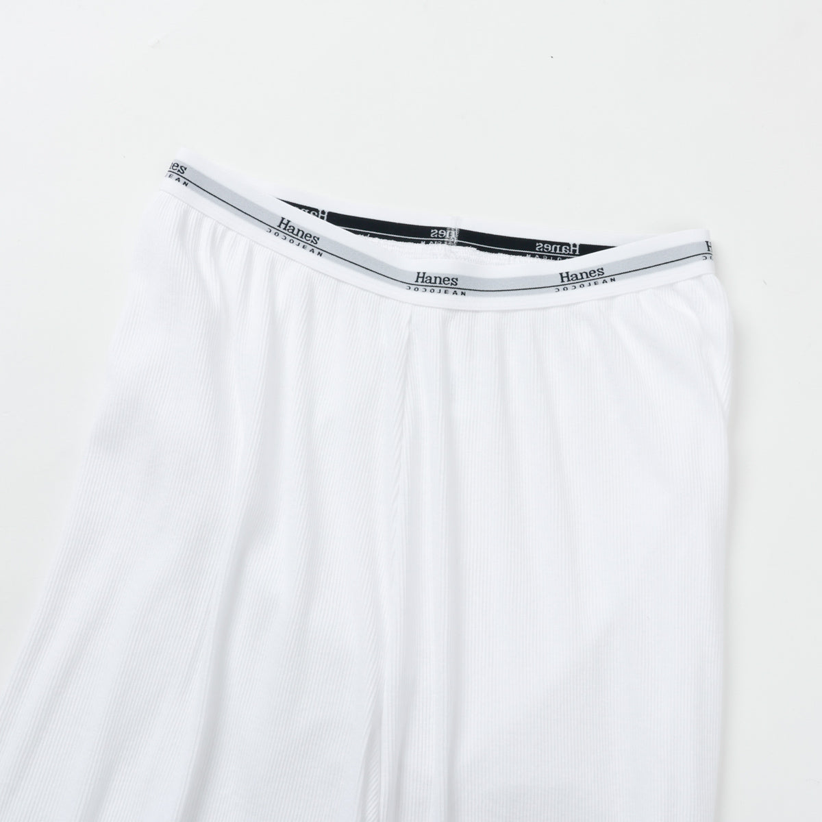 Hanes originalsロングワイドパンツ by THE DODO JEAN / WHITE