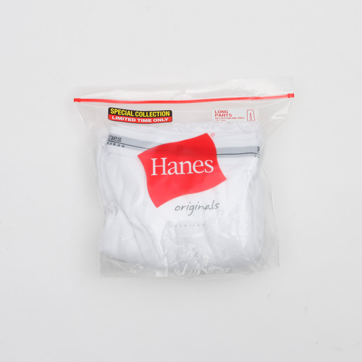 Hanes originalsロングワイドパンツ by THE DODO JEAN / WHITE