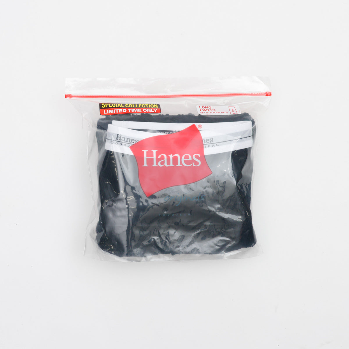Hanes originalsロングワイドパンツ by THE DODO JEAN / BLACK