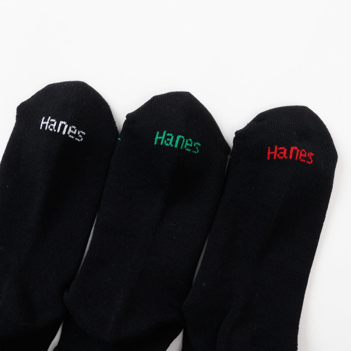 Hanes originalsロークルーソックス 3P by THE DODO JEAN / BLACK
