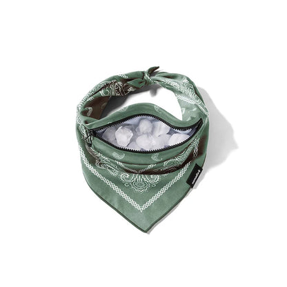 ICE BANDANA TOWEL	-Paisley/ForestGR