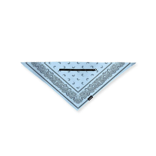 ICE BANDANA TOWEL	-Paisley/PaleBlue