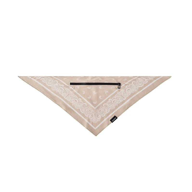 ICE BANDANA TOWEL	-Paisley/Tan