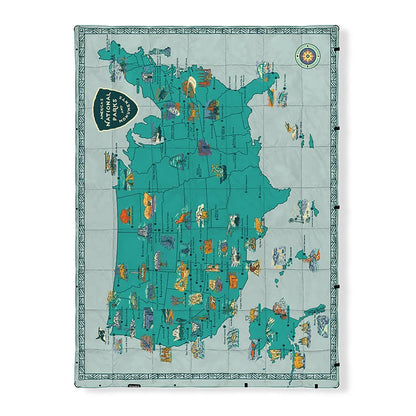 GRAPHENE PUFFER BLANKET	-NationalParkMap