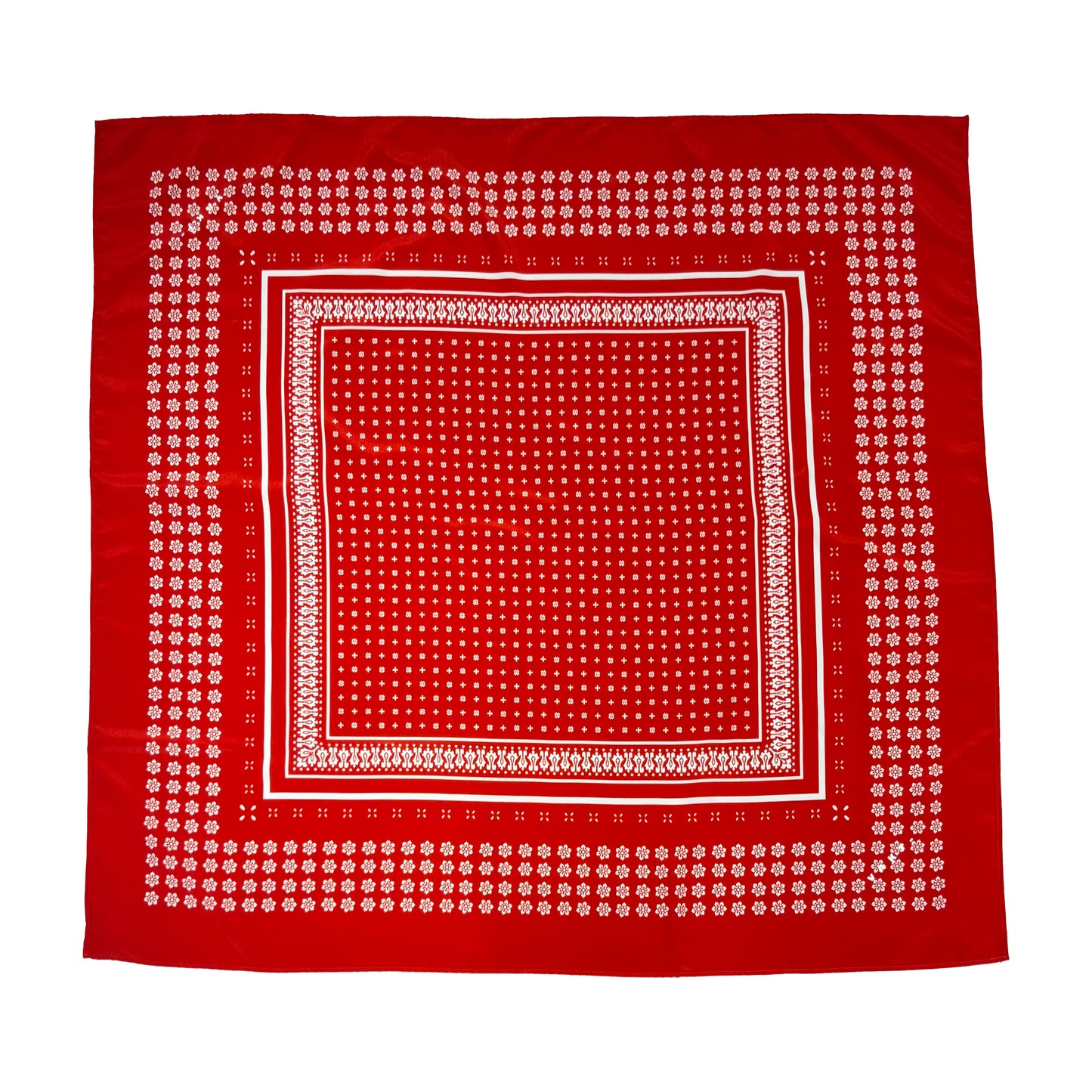 Bandana /  RED 96cm✖️96cm