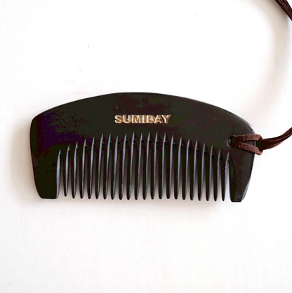 SUMIDAY HAIR COMB WITH STRAP/ BLACK