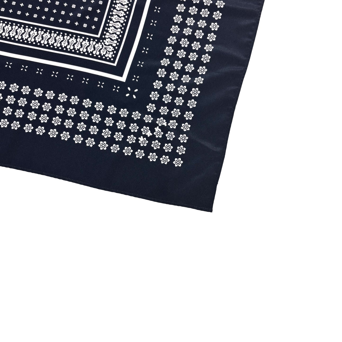Bandana / NAVY 96cm✖️96cm