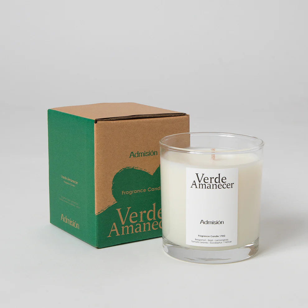 Admisión Fragrance Candle Verde Amanecer