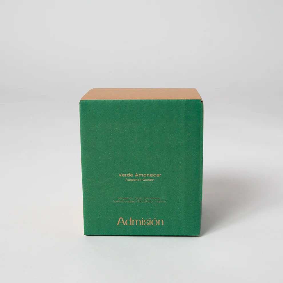 Admisión Fragrance Candle Verde Amanecer