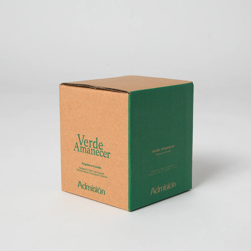 Admisión Fragrance Candle Verde Amanecer