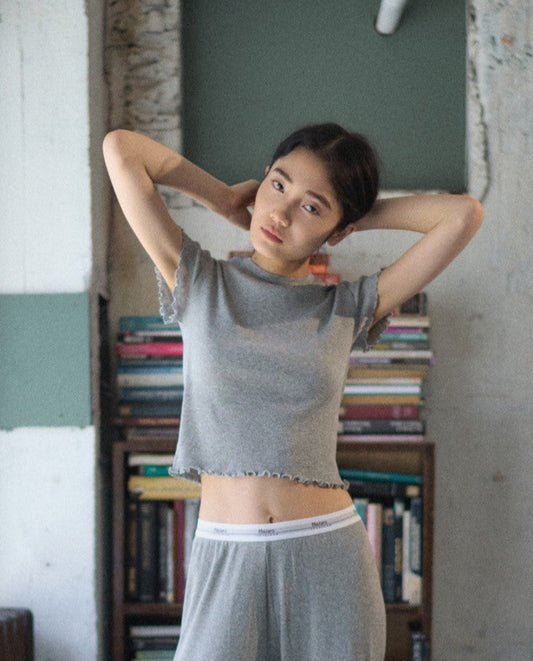 Hanes  originalsクロップTシャツ by  THE DODO  JEAN / H.GRAY