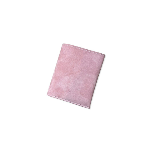 Exclusive Bifold Compact Wallet suede / PINK