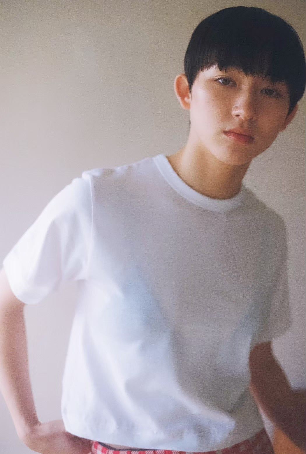 3PリバーシブルクルーネックTシャツ by THE DODO JEAN / ﾎﾜｲﾄ