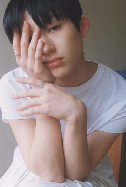 3PクルーネックTシャツ by THE DODO JEAN / ｱｿｰﾄ