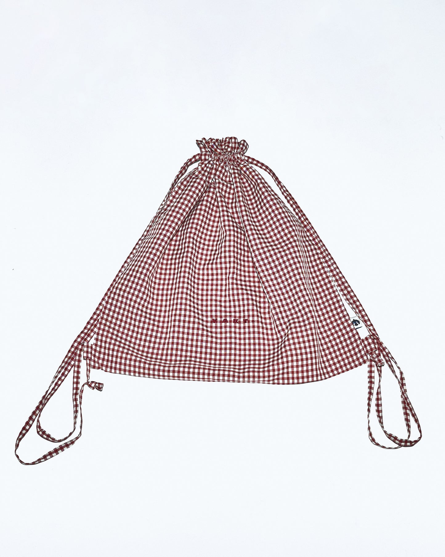 Knapsack / GINGHAM CHECK RED