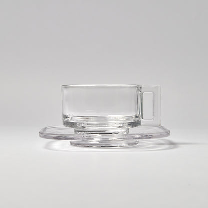 ARNO GLASS Cup & Saucer