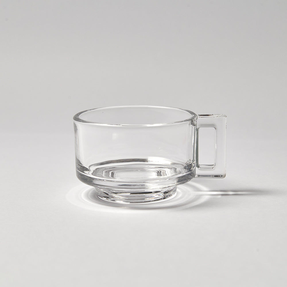 ARNO GLASS Cup & Saucer