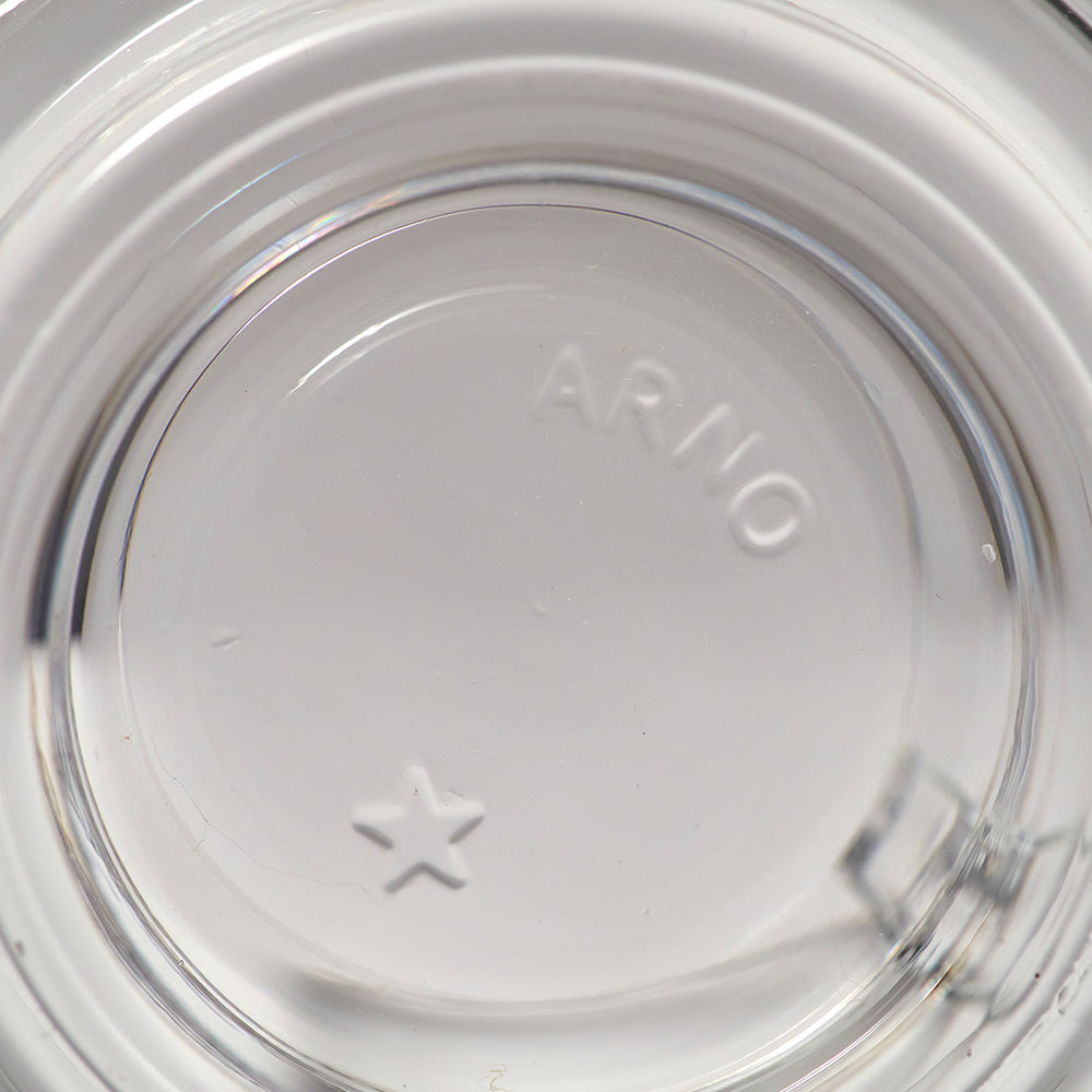 ARNO GLASS Cup & Saucer