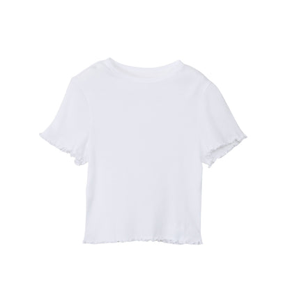 Hanes  originalsクロップTシャツ by  THE DODO  JEAN / WHITE