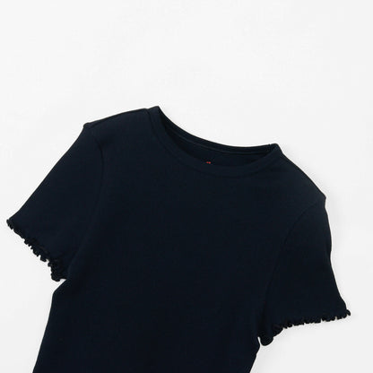 Hanes  originalsクロップTシャツ by  THE DODO  JEAN / BLACK