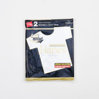 2P クルーネックショートスリーブ・ロングスリーブTシャツby THE DODO JEAN / WHITE