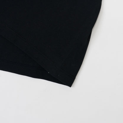 2P クルーネックショートスリーブ・ロングスリーブTシャツby THE DODO JEAN / BLACK