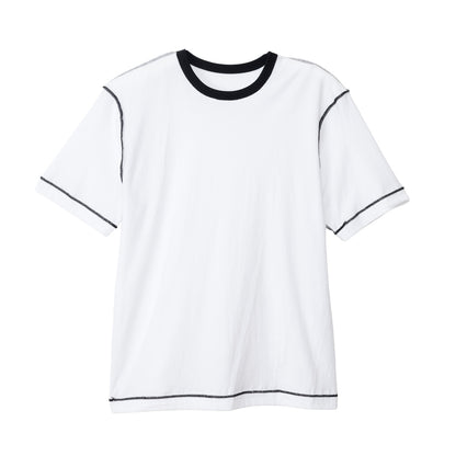 3PリバーシブルクルーネックTシャツ by THE DODO JEAN / ﾎﾜｲﾄ