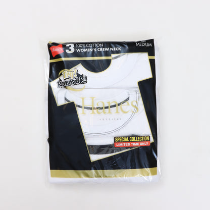 3PリバーシブルクルーネックTシャツ by THE DODO JEAN / ﾎﾜｲﾄ