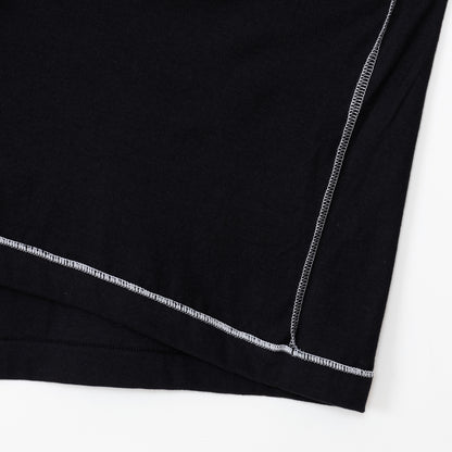 3PリバーシブルクルーネックTシャツ by THE DODO JEAN / ﾌﾞﾗｯｸ