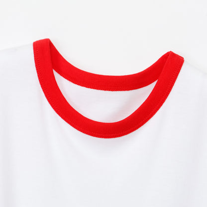 3PリバーシブルクルーネックTシャツ by THE DODO JEAN / ﾚｯﾄﾞ