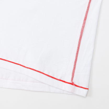 3PリバーシブルクルーネックTシャツ by THE DODO JEAN / ﾚｯﾄﾞ