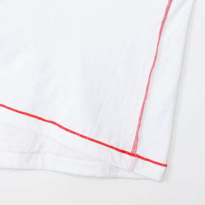 3PリバーシブルクルーネックTシャツ by THE DODO JEAN / ﾚｯﾄﾞ