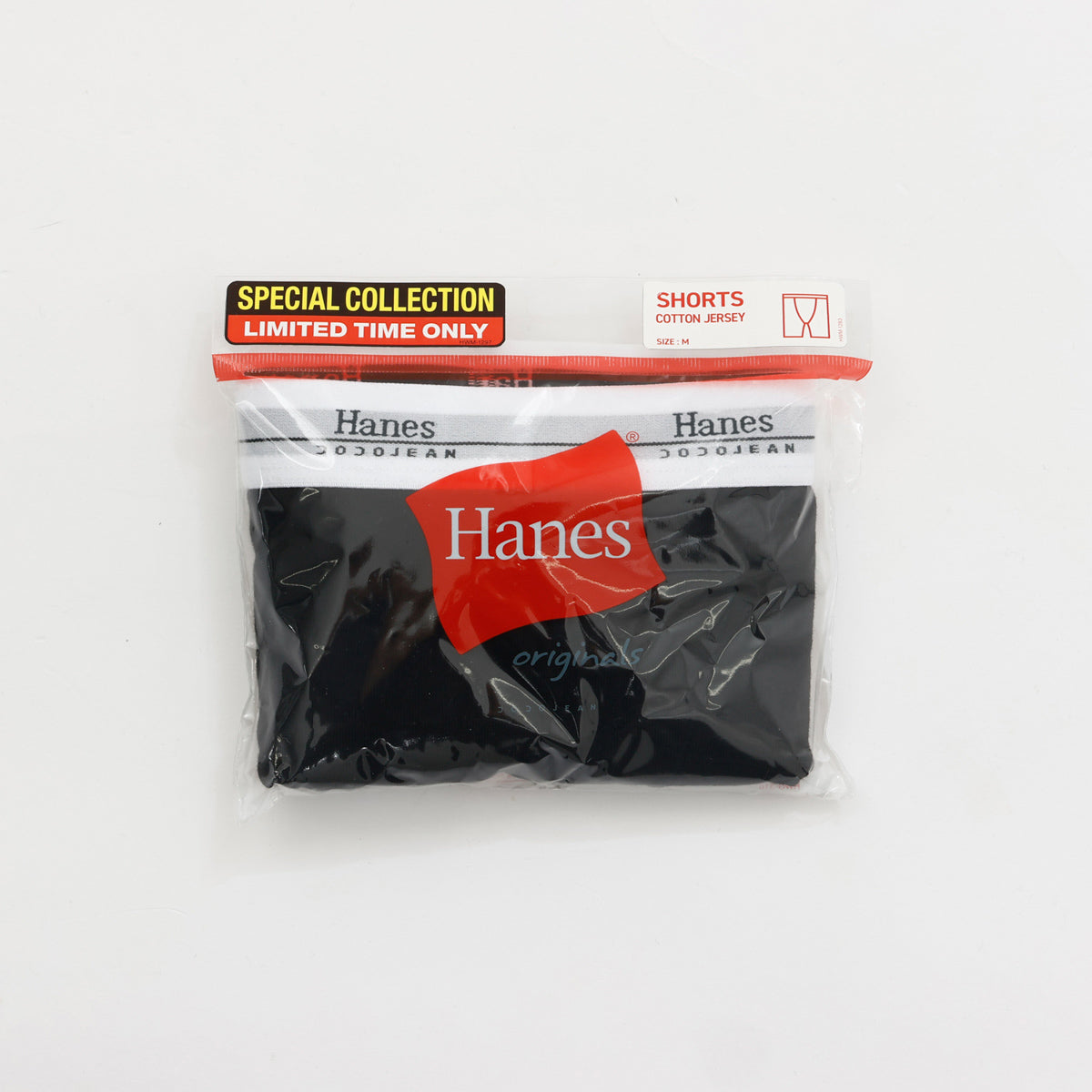 Hanes originalsロングレングスショーツ by  THE DODO JEAN / BLACK