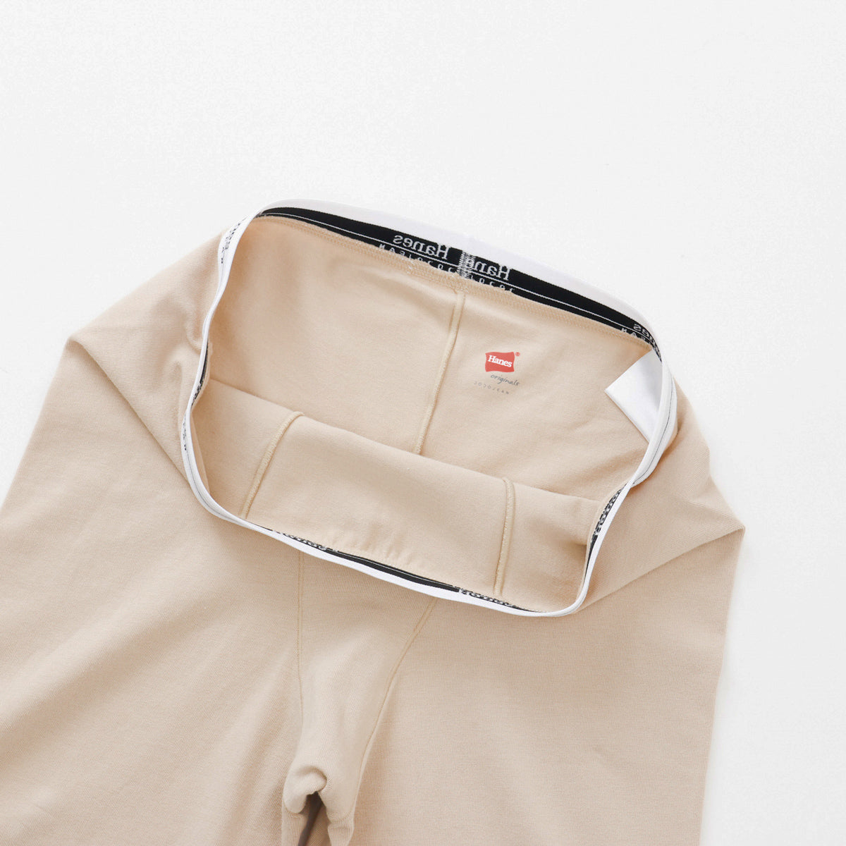 Hanes originalsロングレングスショーツ by  THE DODO JEAN / BEIGE