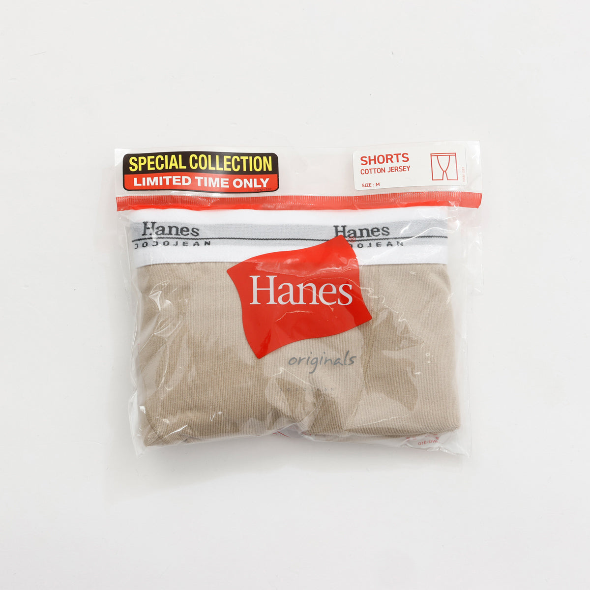 Hanes originalsロングレングスショーツ by  THE DODO JEAN / BEIGE