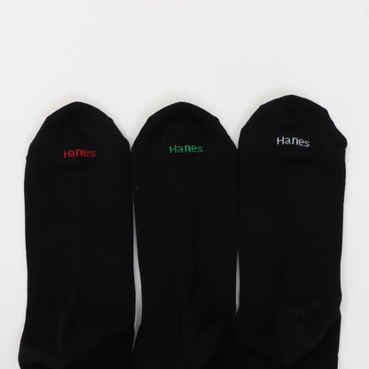 Hanes originals ﾌﾙﾚﾝｸﾞｽｿｯｸｽ3P by THE DODO JEAN / ﾌﾞﾗｯｸ